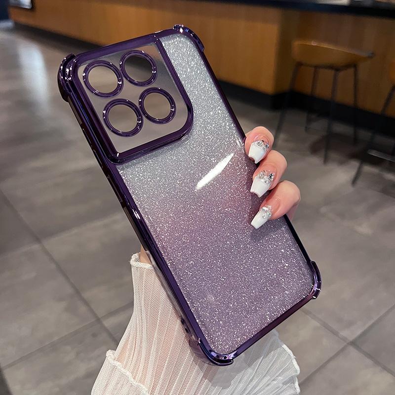Роскошный чехол с блестящим покрытием по краю для Motorola Signature Moto G77 G67 G86 Power G56 G66J/Y Edge 70 Ultra 60s Fusion 50 Pro