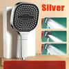 3-Modes High Pressure Shower Head Water Saving Shower Heads Adjustable Water Massage Sprayer Home Bathroom Accessories