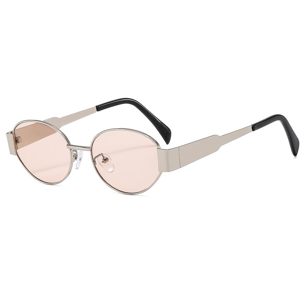 Женские очки с защитой от солнца, защита от ультрафиолета, модные индивидуальные солнцезащитные очки в стиле ретро в стиле хип-хоп для уличной съемки, солнцезащитные очки для пригородных путешествий