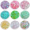 Creative Patch PVC Patch Symphony Hollow Sequins Beaded Sequins Sequins Three-dimensional Sequins Magic Color Sequins PVC Sequins Beads