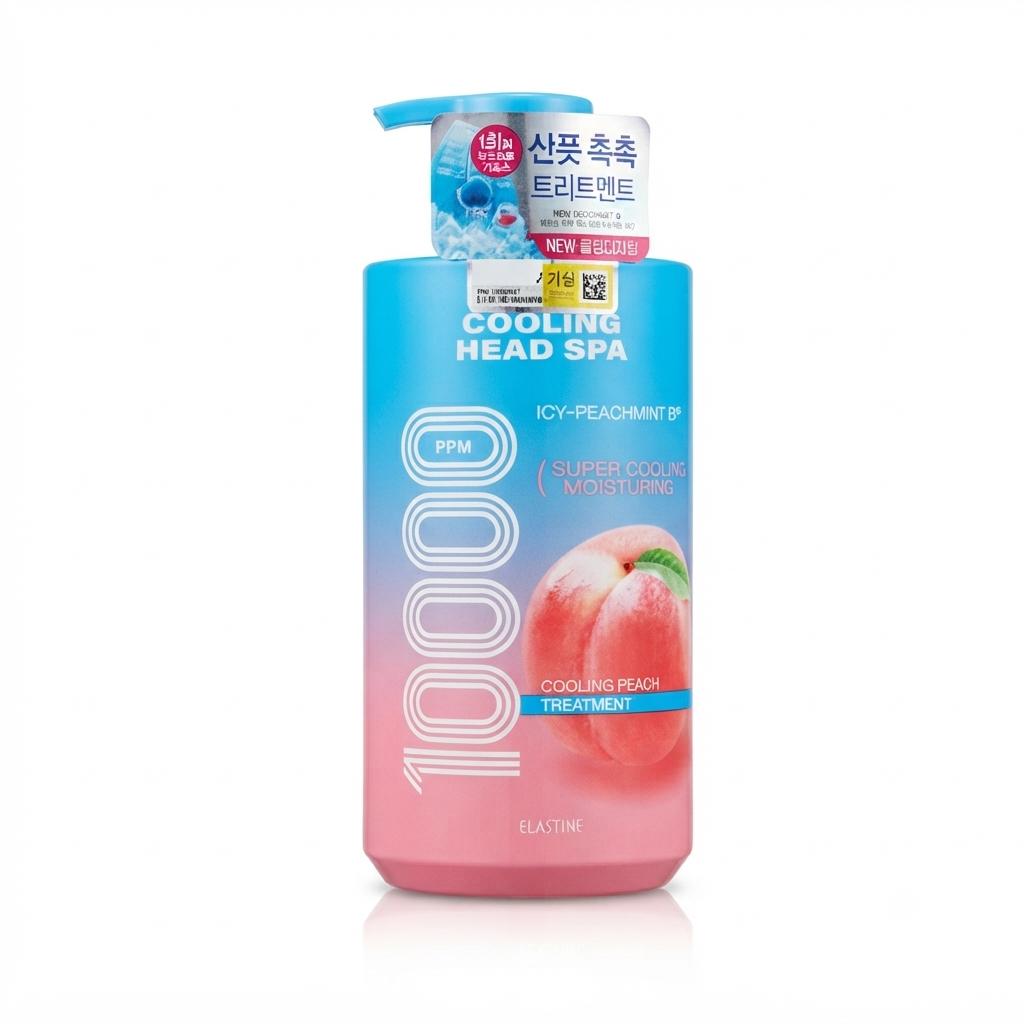 Elastine Cooling Head Spa Cooling Peach Treatment 460ml