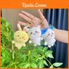 Soft And Sweet Plush Keychain Collection Featuring Adorable Bear Cat And Bunny Designs