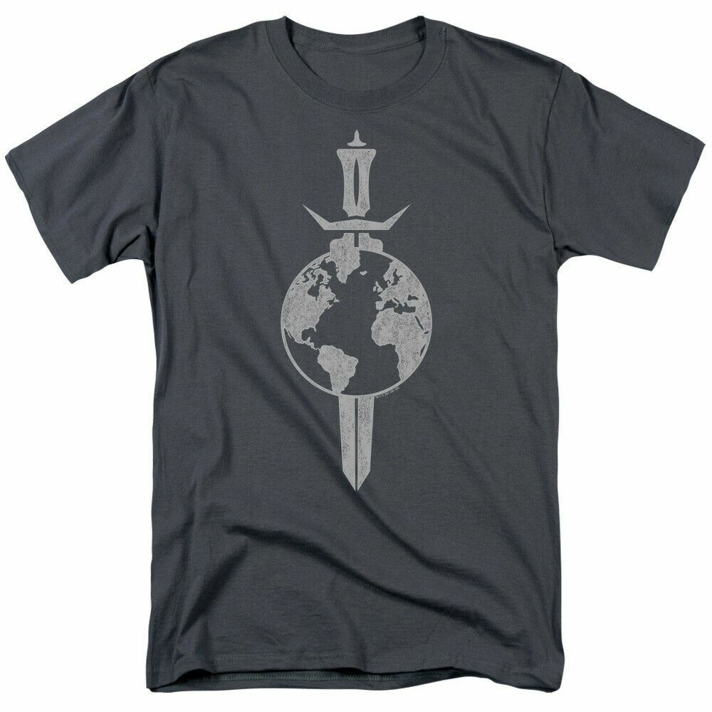26 Star Trek Enterprise Terran Empire T Shirt Licensed Sci-Fi TV Classic Charcoal Unisex T-Shirt
