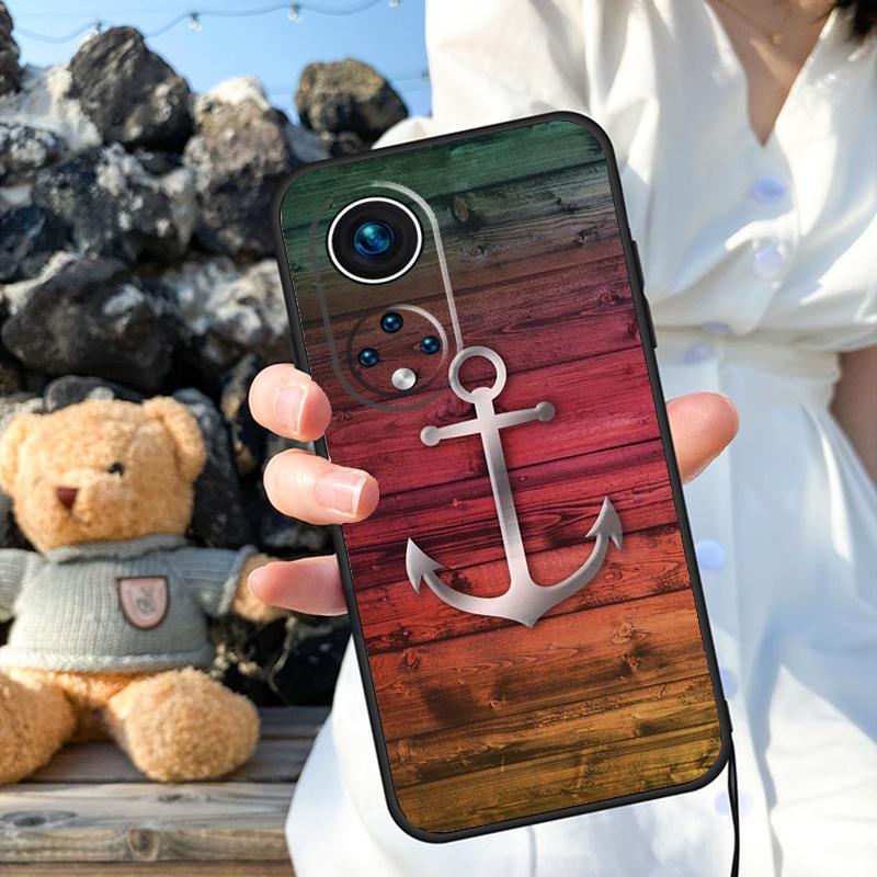 Чехол Anchor Boat для Honor Magic 6 Pro 90 70 50 Magic 5 Lite X6 X7 X8 X9 X6a X7a X8a X9a X8b X9b Чехол