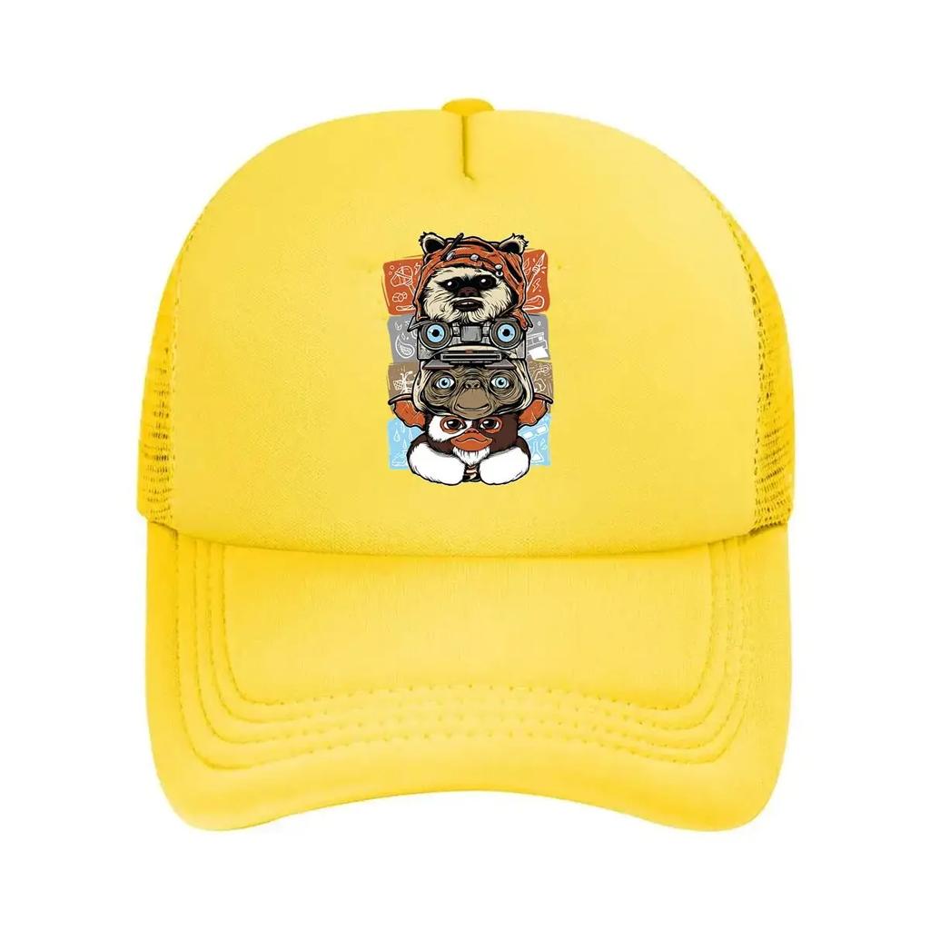 Guardians Mashup Movie Inspired Character Collage Art Mesh Baseball Cap