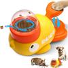 Interactive Duck Dog Treat Dispenser Toy Smart Slow Feeder Puzzle Toy For Pet Training Behavior Rewards Fun Supplies