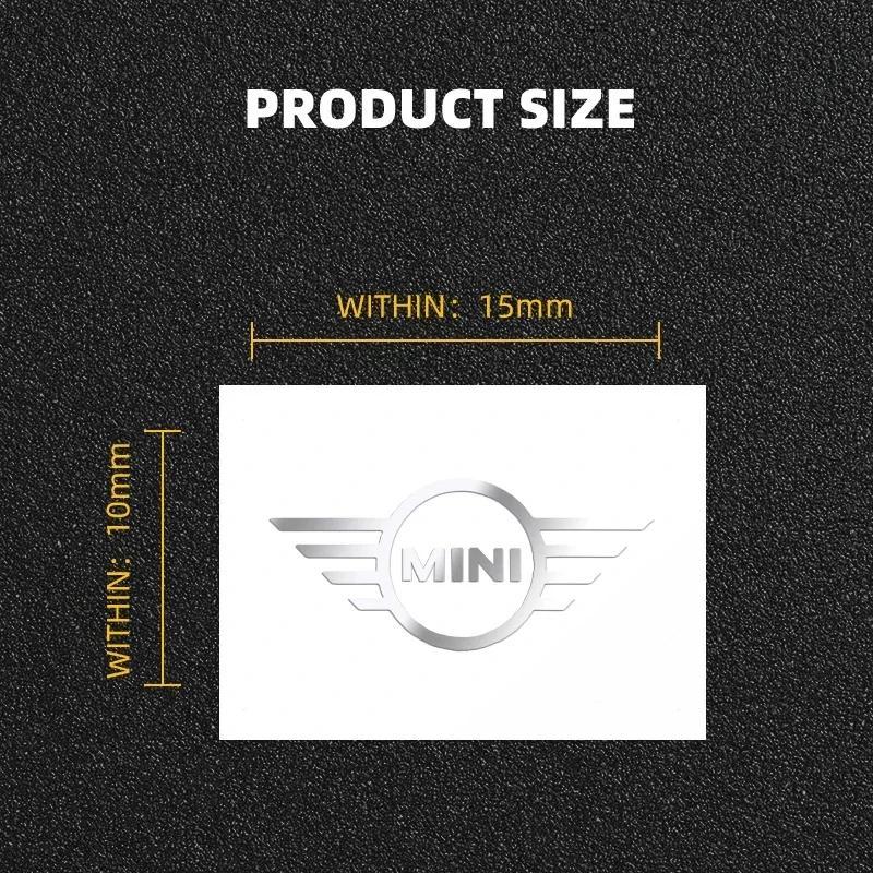 Cars R56 For BMW MINI Fashion Car Logo Metal Stickers Decorat Emblem For BMW Mini Cooper R56 R50 R53 F56 R60 2011 2012 2013 2018