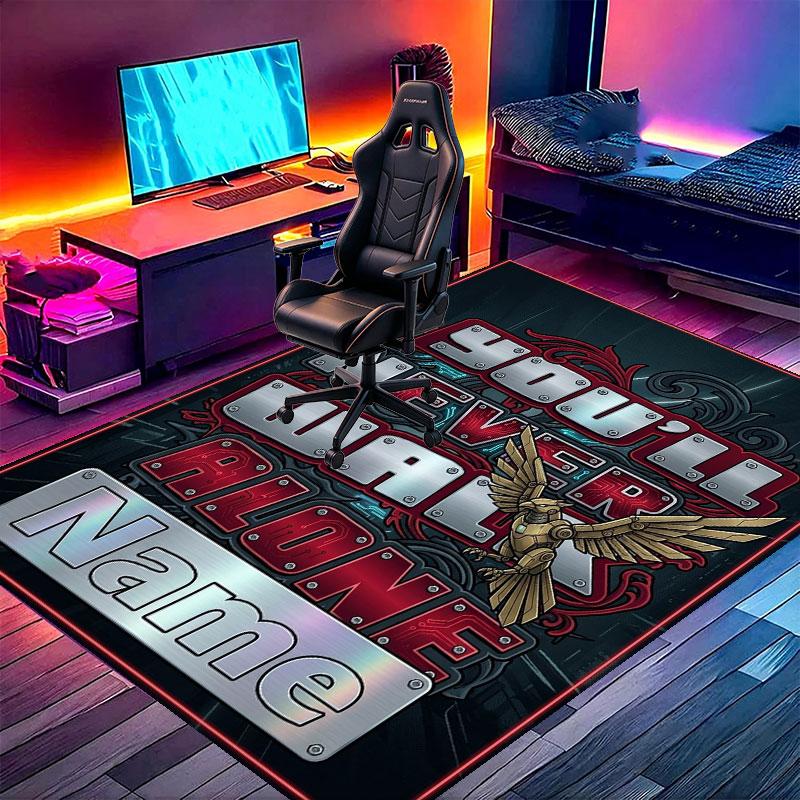 Custom Name Personalized Liverpool FC Print Carpet, Versatile Home Decor Rug, for Playroom, Apartment, Balcony, Entryway, Hallway Gift