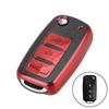 Чехол для ключей с 3 кнопками для автомобиля, против царапин, для VW Volkswagen Bora Lavida plus Sagitar Lamando Jetta Passat Polo Tiguan Gran Lavida, силикон из ТПУ