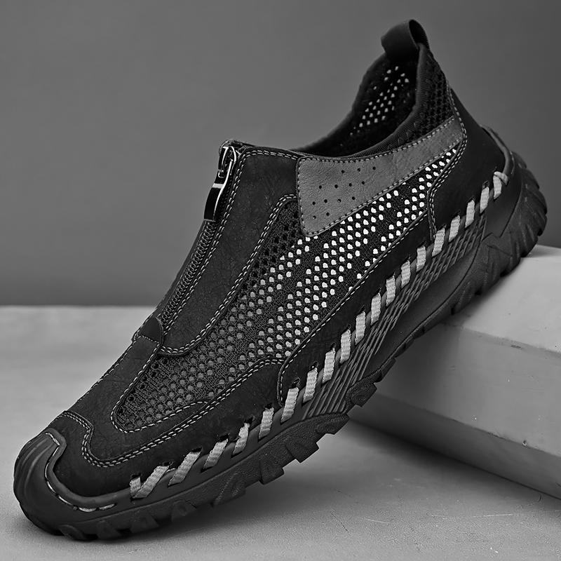 Summer Men Breather Mesh Casual Shoes Men Loafers Comfortable Walking Shoes Moccasins Man Flats Shoes