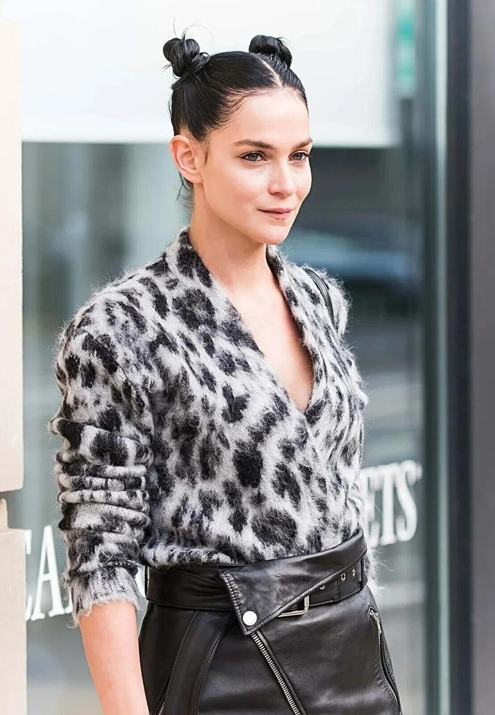 BLACK Casual Skirt Formal Party Wear Women's Genuine Lambskin Leather Handmade