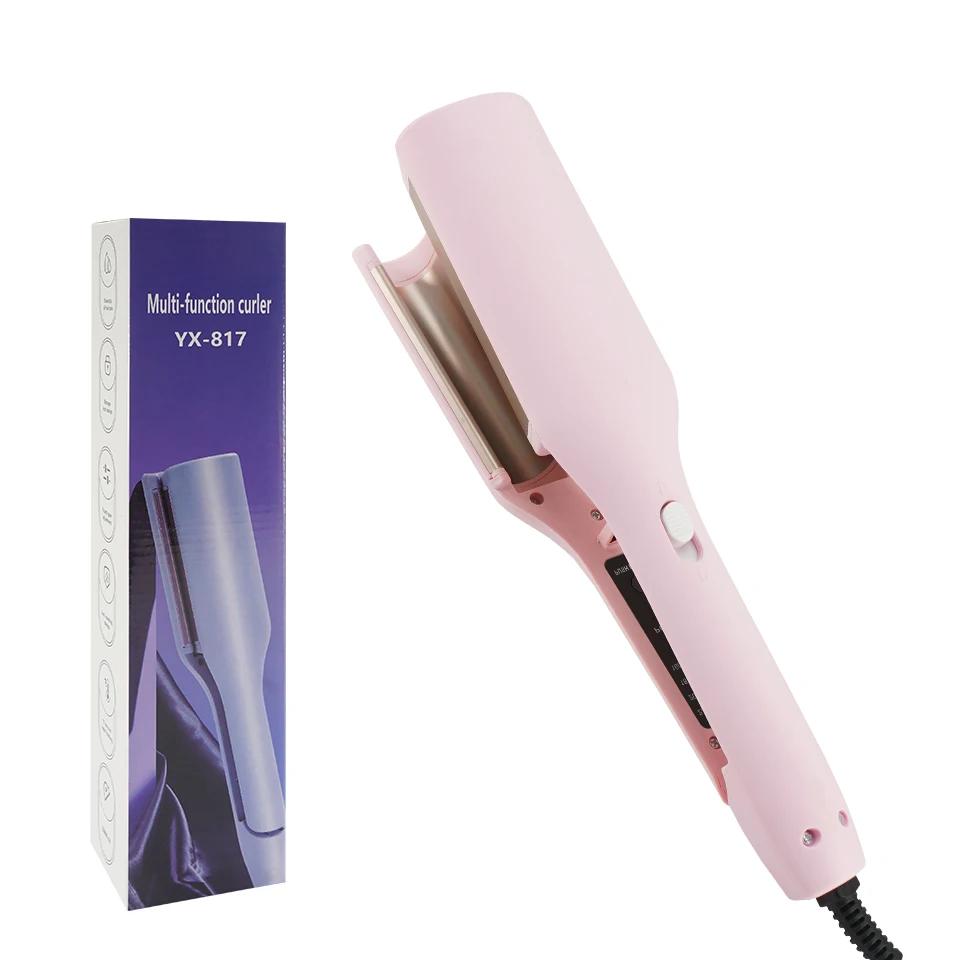 32MM Electric Curling Iron Automatic French Egg Roll Hair Curler Long Lasting Styling Curling Tool Fast Heating EU/US Plug
