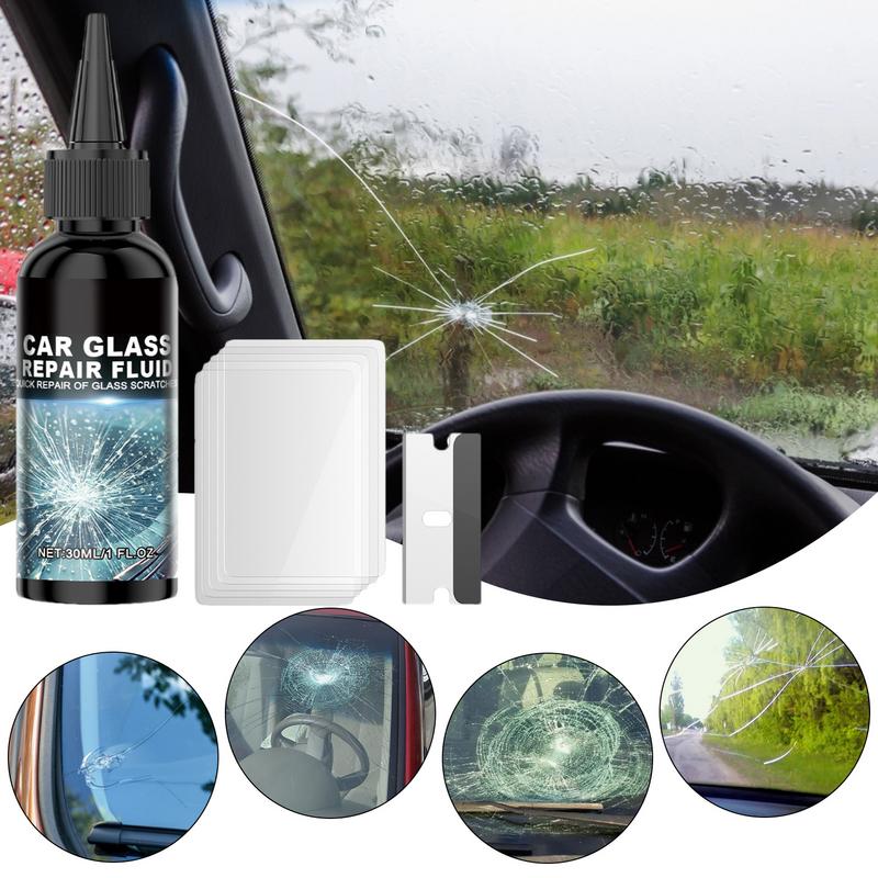 Набор для ремонта автомобильного стекла Автомобильный набор для ремонта сколов на окне Набор для ухода за автомобилем Автомобильный набор для ремонта лобового стекла Автомобильный скол