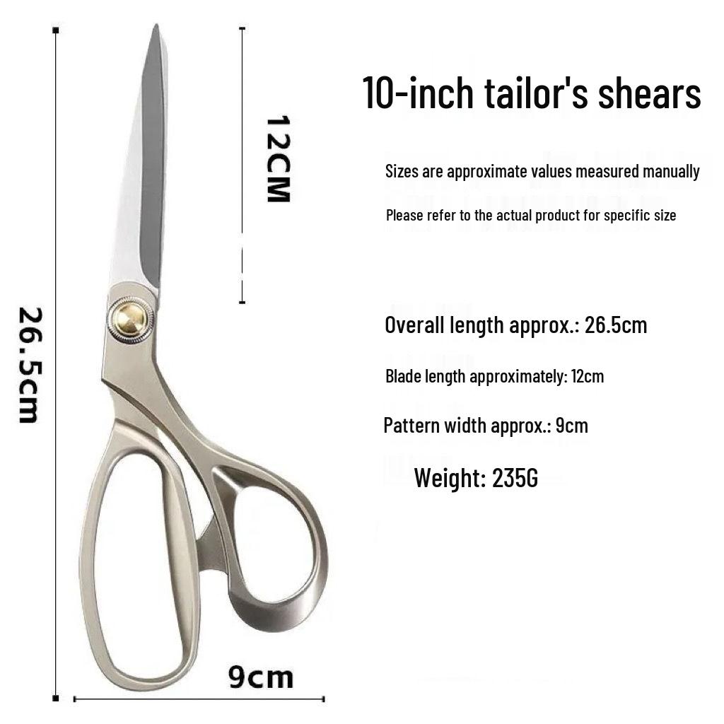 Профессиональные ножницы из нержавеющей стали для резки ткани, кожи и бумаги