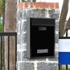 Combination Lock Security Mailbox Wall Mount 22x8.5x32cm Accessory for Residential House Metal Post