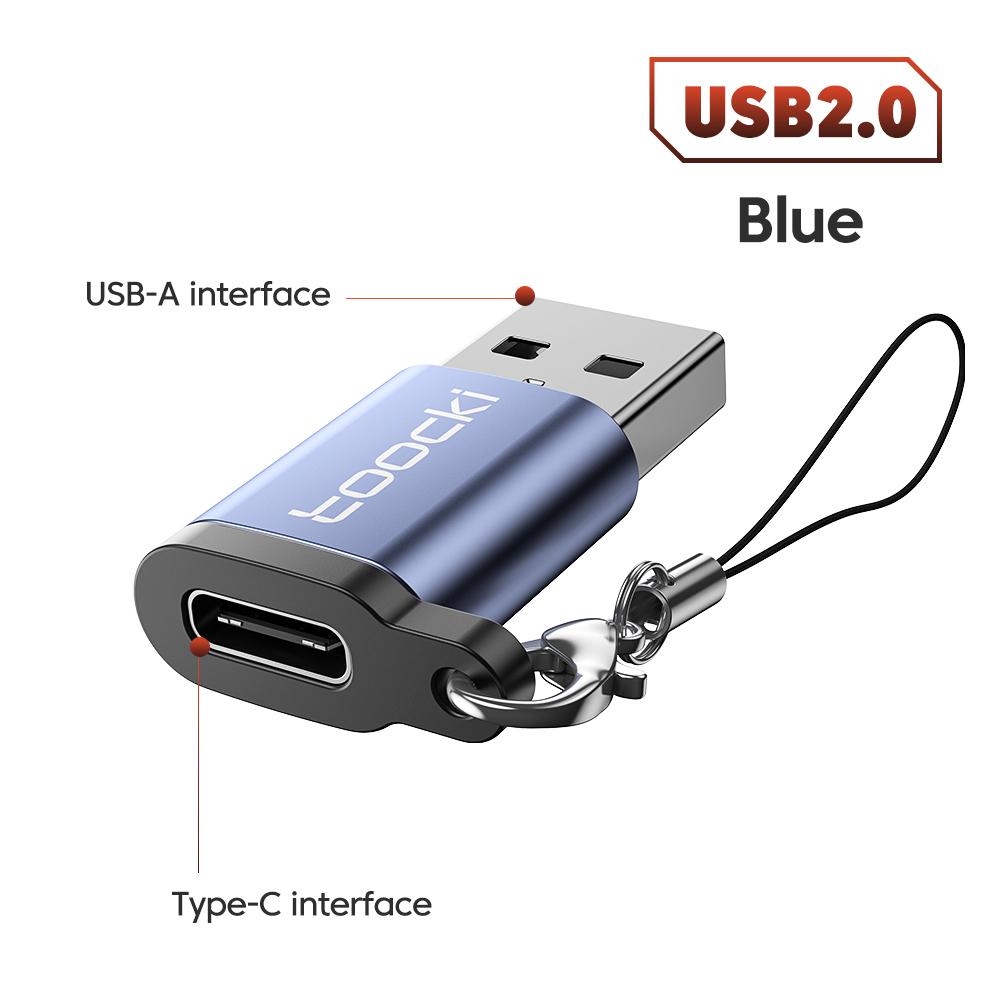 Toocki OTG USB 3.0 на Type C Адаптер Micro на Type C Штекер на USB 2.0 Разъем-конвертер для Macbook Xiaomi Samsung OTG Коннектор 3