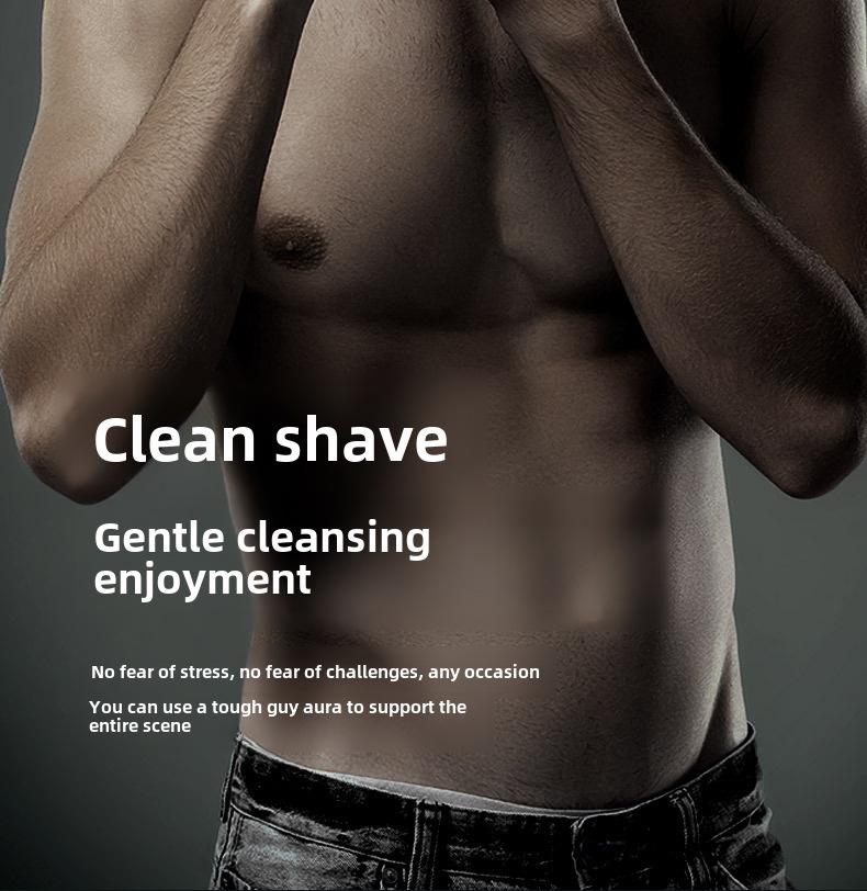 Компактная мужская электробритва - Полностью моющаяся, Суперчистая, Портативная для путешествий