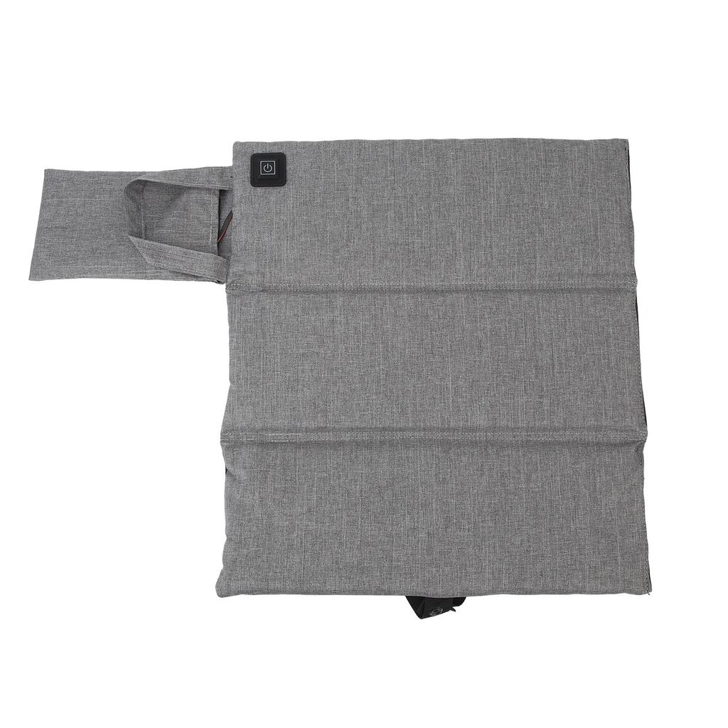 Foldable Heated Seat Cushion 3 Fold USB Heating Adjustable Temperature Heated Folding Chair Cushion