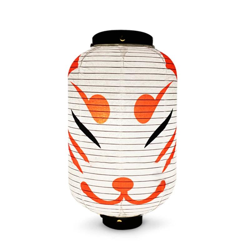 Waterproof Japanese Style Hanging Lantern Sashimi Sushi Pub Bistro Restaurant Izakaya Lantern Party Decor Grimace Lantern