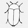 Beetle Ant Iron On Heat Transfer Printing Vinyl Patches Sticker for Clothes DIY Appliques Washable Patches