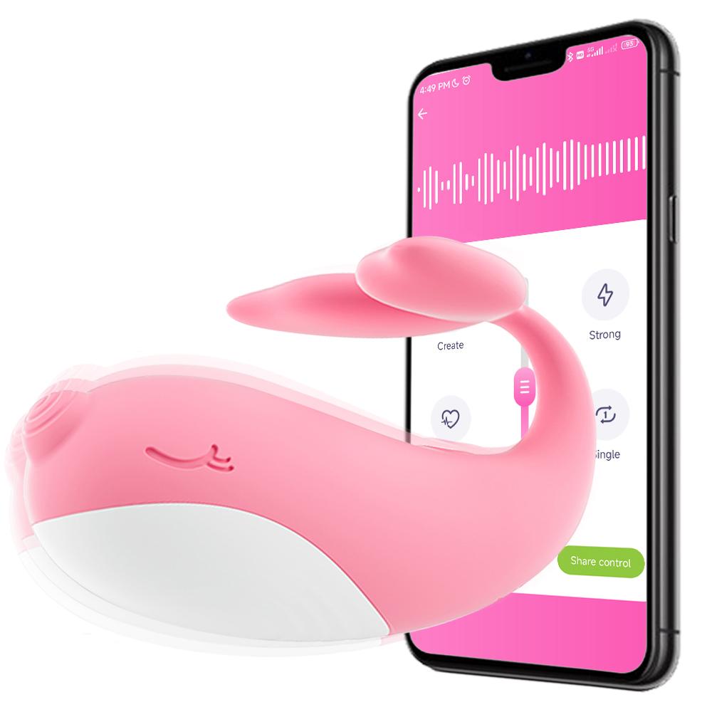 Беспроводной Bluetooth-вибратор для женщин, вибратор точки G, приложение с дистанционным управлением, носимое вибрационное яйцо, клитор, женские трусики, секс-игрушки