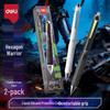 Deli Assorted 0.5mm Retractable Gel Pens