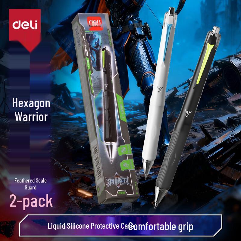 Deli Assorted 0.5mm Retractable Gel Pens