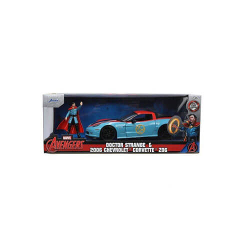 Доктор Стрэндж и Chevrolet Corvette Z06 2006 1:24 Масштаб