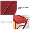 Thicken Blank Folder PU Leather File Page Folder Good Quality Paper Cover