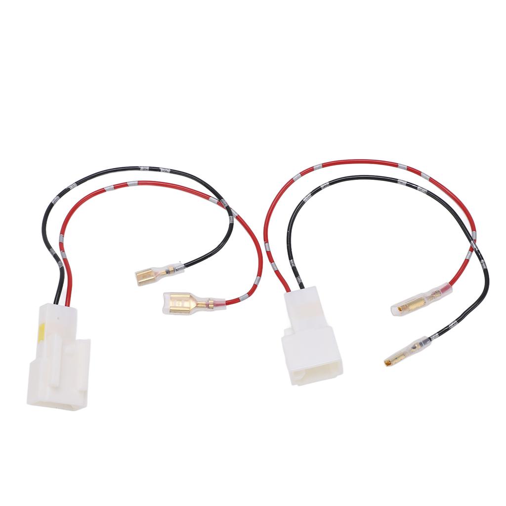 Car Amplifier Audio Cable Speaker Wire Signal Input Male Female Plug Connector Replacement for Mitsubishi