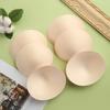 1Pair Sexy Women's Bra Pads Insert Removable Padding Brassiere Breast Enhancer Sopnge Push Up Cups for Swimsuits Bikini