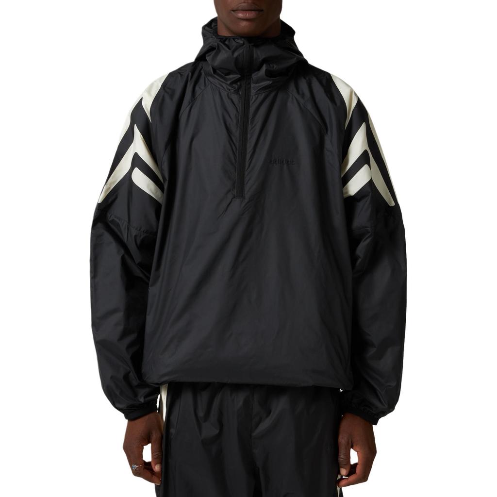 adidas Fear Of God FW24 спортивная куртка с капюшоном удобная модная мужская куртка черная IS5299