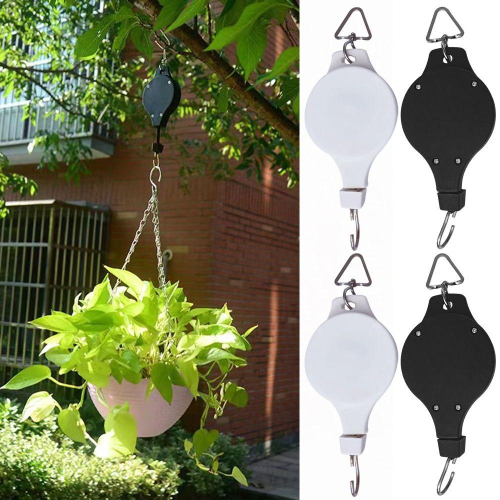 Heavy-Duty Plant Hook Pulleys Bird Cages Hanging Flower Basket Hook Hanging Plants Plant Hangers