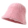Кепка-рыбак из меха, плюшевая панама, кепка для отдыха на открытом воздухе, для женщин