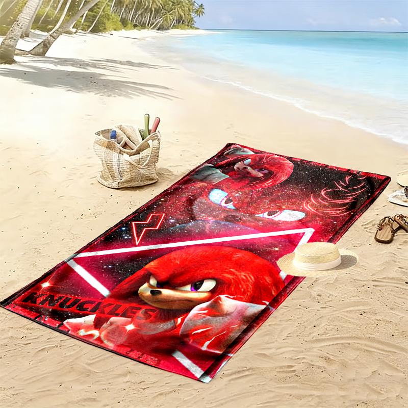 SONIC Beach Towel, Lightweight Beach Towel, Tropical Style, Ideal Holiday Gift For Family