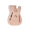 DIY Unfinished Mahogany Wooden Body Replace Part for TL F Electric Guitar
