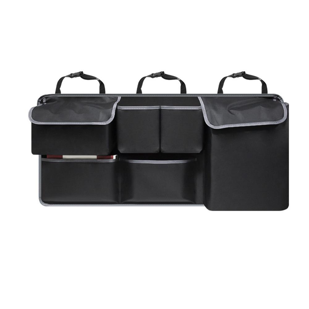Multiple Pockets Backseat Hanging Organizer High Capacity Car Backseat Storage Bag Automobile