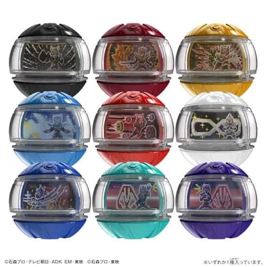 Bandai Камен Райдер Зецу DX Легендарная Капсула Случайная Коробка Сильнейшая Форма версия 03 (1 содержит 9 штук) Подходит для детей от 3 лет