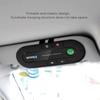 USB Bluetooth Handsfree Car Kit Wireless Bluetooth Speaker Phone MP3 Music Player Sun Visor Clip Speakerphone Charger No Aux