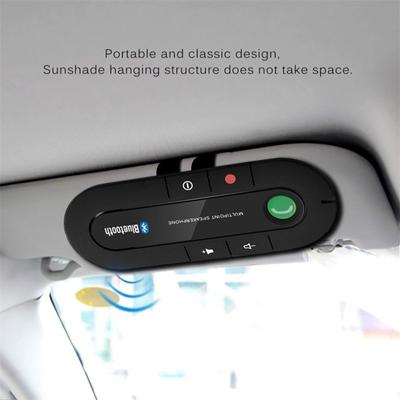 USB Bluetooth Handsfree Car Kit Беспроводной Bluetooth-динамик для телефона MP3-плеер Зарядное устройство для громкой связи на солнцезащитный козырек без AUX