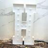 1PC 92CM White Light 3D KT Board Letters Sign-26 Letters & Symbols,Snap-Fit+Stand, for Roman Numerals (XIV/XV/XVI) for Birthday, Anniversary Decor