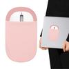 Notebook Back Mobile Hard Disk Storage Pocket, Self-Adhesive Bag For Laptop Mouse, Phone & Notebooks Charging Cable Organizer