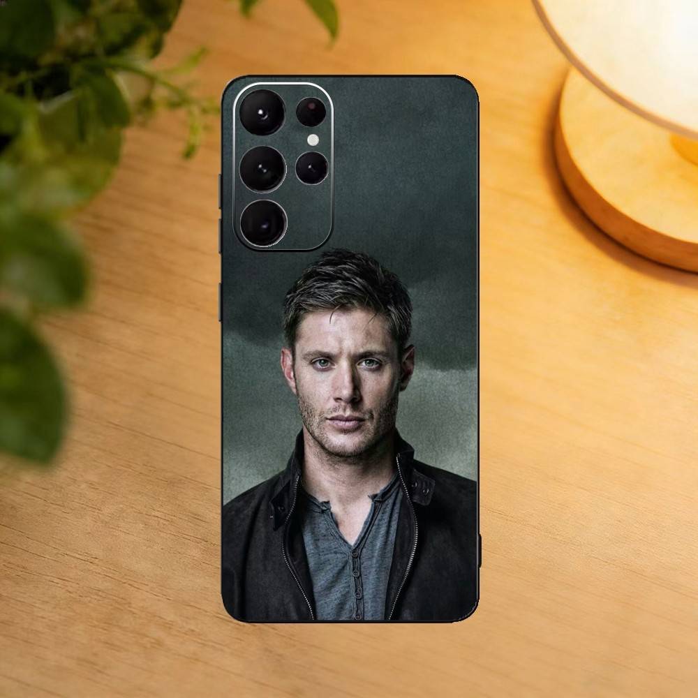 Чехол для телефона J-Jensen Ackles D-Dean Winchester для Samsung S25,24,21,22,23,30,Ultra,20,Plus,Fe,Lite,Note Мягкий черный чехол