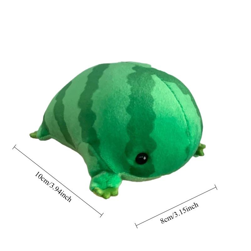 Каваи Мультяшный Аниме Зеленая Лягушка Плюшевый Брелок Декомпрессионные Животные Пушистая Фигурка Лягушки Мягкая Плюшевая Лягушка Подвеска Милые Украшения