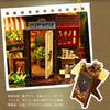 CPOWACE DIY Dollhouse Scarborough Handmade Kit Миниатюрная коллекция для начинающих Акриловый футляр в комплекте (ES009)
