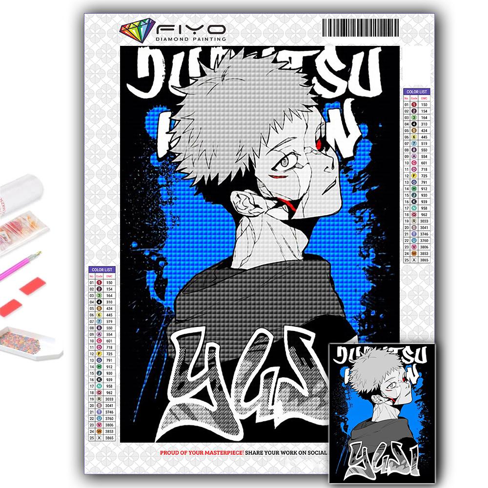 5D DIY Алмазная вышивка Дзюдзюцу Кайсен Алмазная картина Мозаика Украшение дома