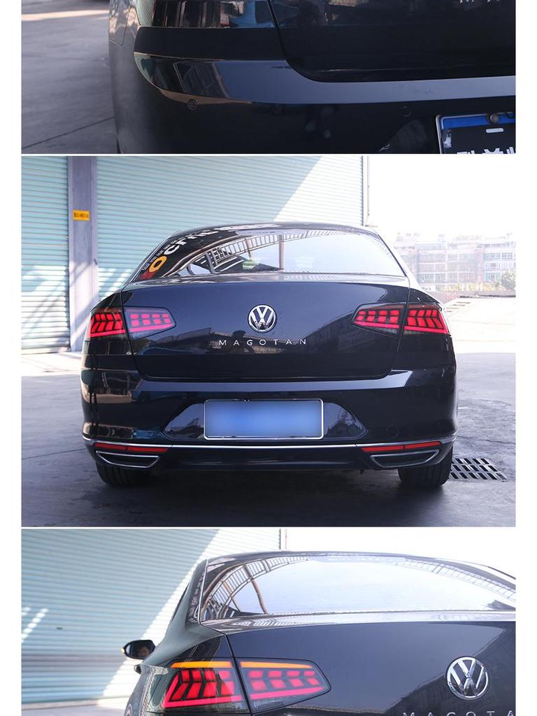 Светодиодный задний фонарь в сборе для 17-19 New Magotan B8B9 - Дневной ходовой огонь и динамичный указатель поворота