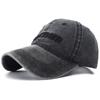 Мужская бейсболка из стираного хлопка, встроенные кепки, шляпы Snapback для женщин, повседневная кепка Gorras с вышивкой букв, ретро-кепка