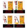 Digital multimeter tester DT830B electric voltmeter ampere meter, portable volts multimeter car battery tester circuit tester
