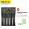 LiitoKala для аккумуляторов 18650/26650/AA/AAA, ЖК-дисплей, Автоопределение, Защита от перезаряда, Многоцелевое зарядное устройство Lii-402